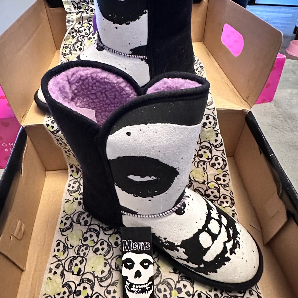 Iron Fist Mistfits Fugly Bootsπ€ππBNIB NEVER WORN VINTAGE IN MINT CONDITION!SOLD - Picture 4 of 12